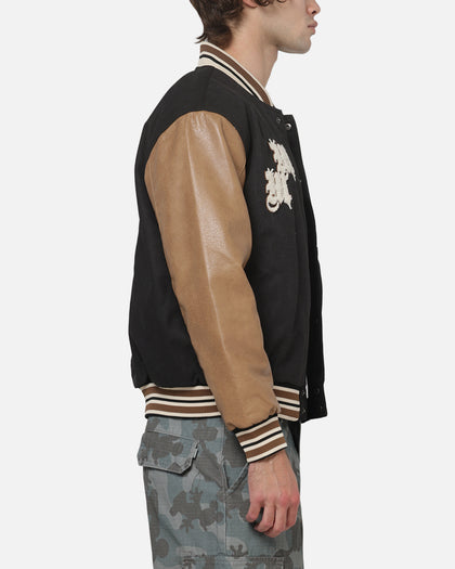 Carré x Disney Mickey & Friends Varsity Jacket Washed Black