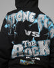Loiter X WWE Stone Cold Beef Vintage Zip Hoodie Black
