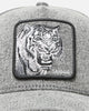Goorin Bros Denim Savage Trucker Snapback Gray Denim