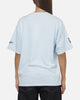 Majestic Athletic Women's Los Angeles Dodgers Heart Applique Oversized T-Shirt Baby Blue