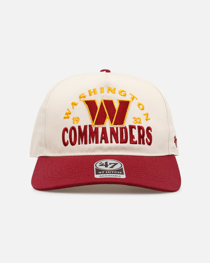47 Brand Washington Commanders 'Arcitext' 47 Hitch Snapback Natural
