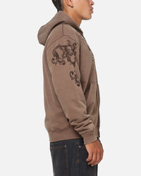 Saint Morta Baroque Zip Hoodie Pigment Washed