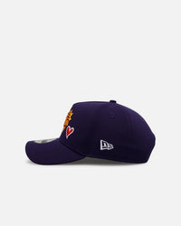 New Era Phoenix Suns 'Team Color Hearts' 9FORTY A-Frame Snapback Official Team Color