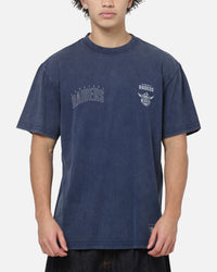 Bleacher Athletic Canberra Raiders NRL Attrition Washed T-Shirt Blue