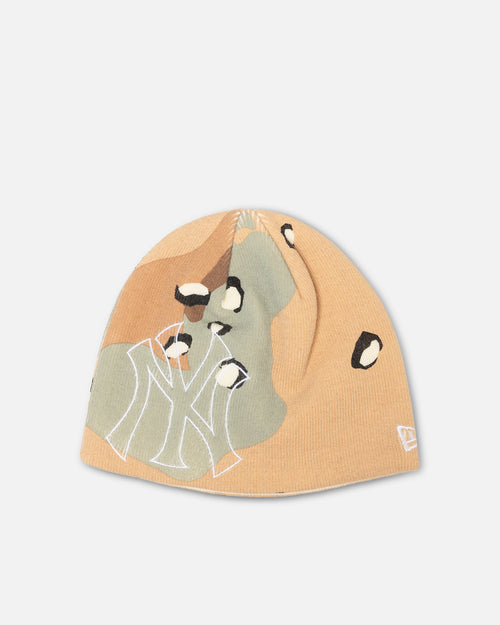 New Era New York Yankees 'Seasoned Camo' Knit Skully Camo/White