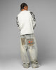 Loiter Dragon Tattoo Long Sleeve T-Shirt White