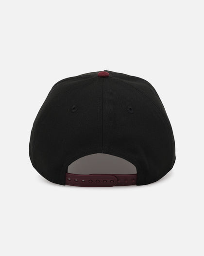 New Era Atlanta Braves 'Burgundy Hearts' 9FORTY A-Frame Snapback Black/Maroon