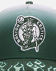 New Era Boston Celtics 'Sundyed Flames' 9FORTY A-Frame Snapback Pine Green