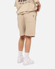 Carre Premium Essentials Sweat Shorts Light Brown