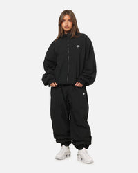 Nike Club Woven Oversized Track Jacket Black