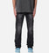 MNML D558 Straight Stripe Denim Jeans Black