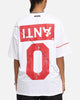 The Anti Order Azero Non Seam Oversized T-Shirt White/Red