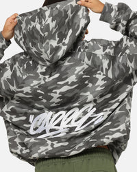 Carre Grit Hoodie Black Camo