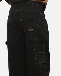 Carre Baggy Carpenter Jeans Black Denim