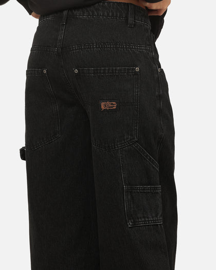 Carre Baggy Carpenter Jeans Black Denim