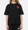 Jordan Women's Flight Graphic Kiss T-Shirt Black/White