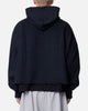 MNML Moth Eatten Hoodie Black