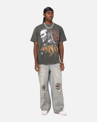 Culture Kings X WWE Randy Orton Heavyweight T-Shirt Black Wash