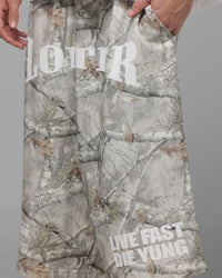 Loiter Impact Fleece Shorts Hunter Camo