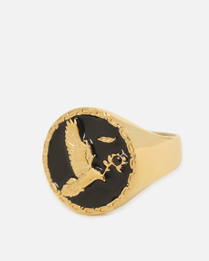 Saint Morta Doves Ring Gold