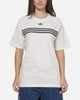 Adidas Chest Stripes 98 T-Shirt White