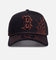 New Era Boston Red Sox 'Spider Web' 9FORTY A-Frame Snapback Black/Orange