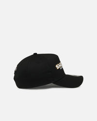 New Era Baltimore Ravens 'Upside Down Logo' 9FORTY A-Frame Snapback Black