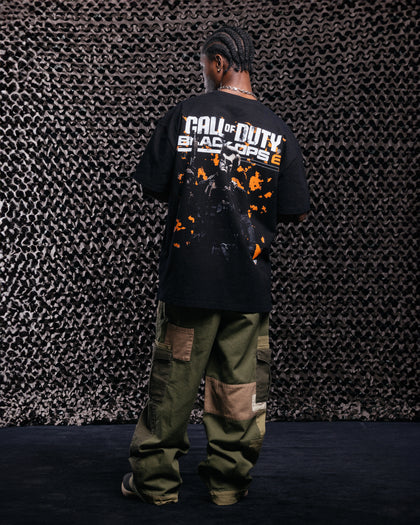 Goat Crew X Call Of Duty Black Ops 6 Heavy T-Shirt Black