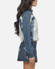 Ed Hardy Women's Crossfire Denim Jacket Mid Denim