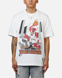Mitchell & Ness Chicago Bulls Board Beaker T-Shirt Vintage White
