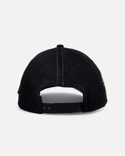 New Era New York Yankees 'Statement Suede 10 Year Anniversary' 9FORTY A-Frame Snapback Black Suede