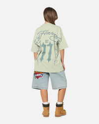 Ed Hardy Established 77 T-Shirt Sage