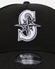 New Era Seattle Mariners 'Easy Black and White' 9FORTY A-Frame Snapback Black/White