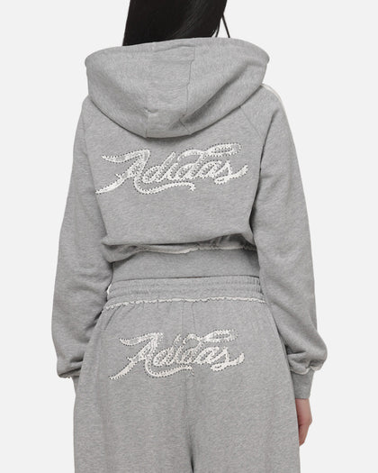 GFX Zip Track Top Medium Grey Heather