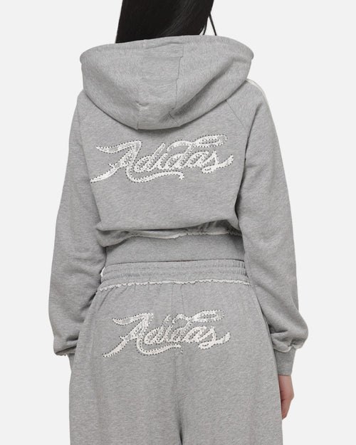 GFX Zip Track Top Medium Grey Heather