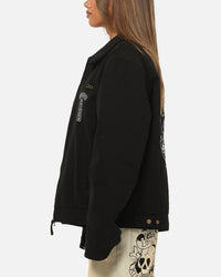 Mitchell & Ness Las Vegas Raiders Workwear Jacket Washed Black