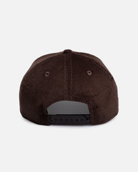New Era Atlanta Braves 'Walnut Cord' 9FORTY A-Frame Snapback Walnut