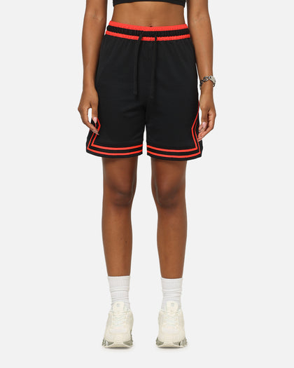 Jordan Dri-FIT Sport Diamond Shorts Black/Infrared