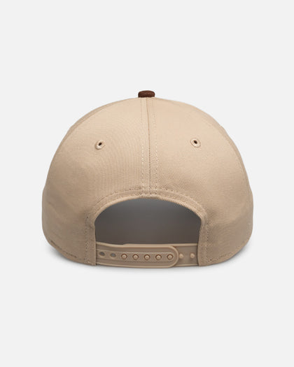 New Era New York Yankees 'Oat Brown Suede' 9FORTY A-Frame Snapback Brown