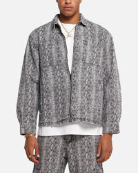 XXIII Snake Skin Jacket Black Snake Print