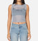Ed Hardy Women's Revenge Mesh Top Blue