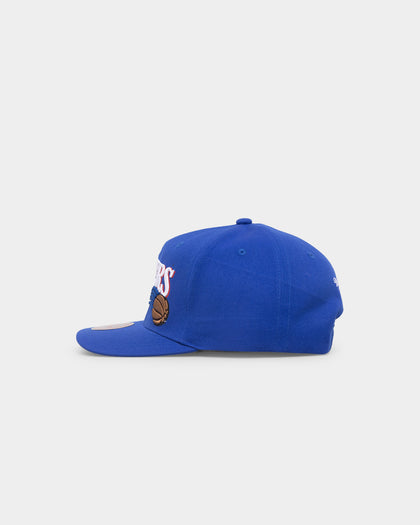 Mitchell & Ness Philadelphia 76ers 'Wool Blend' Snapback Royal