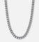 Saint Morta 10mm Cuban Chain White Gold