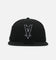 New Era Los Angeles Angels 'Black & White Upside Down' 9FIFTY Snapback Black/White