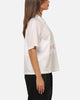 Nike Women's Sportswear Street Oversized Striped Jersey Chalk/White