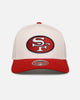 Mitchell & Ness San Francisco 49ers 'Go Team Go' MVP Snapback Off White/Red