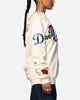 Pro Standard Los Angeles Dodgers Roses Pullover Hoodie Eggshell