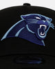 New Era Carolina Panthers 'Black And Sky Blue' 9FORTY A-Frame Snapback Black/Sky Blue