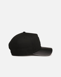 New Era Chicago White Sox 'Canvas Leather' 9FORTY A-Frame Snapback Black