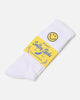 Market X Smiley Badge Crew Socks White